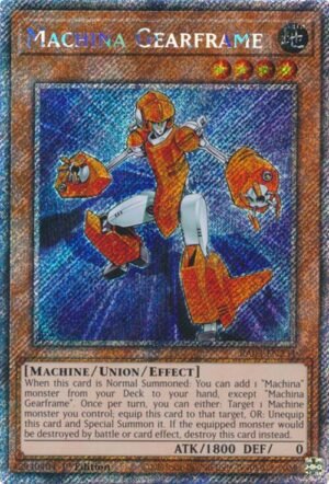 Machina Gearframe - RA03-EN234 (Platinum Secret Rare)