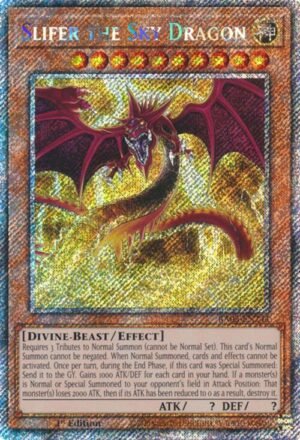 Slifer the Sky Dragon - RA03-EN244 (Platinum Secret Rare)