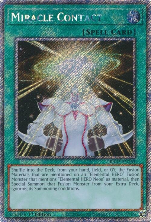 Miracle Contact - RA03-EN253 (Platinum Secret Rare)