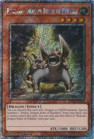 Burner, Dragon Ruler of Sparks - RA03-EN254 (Platinum Secret Rare)