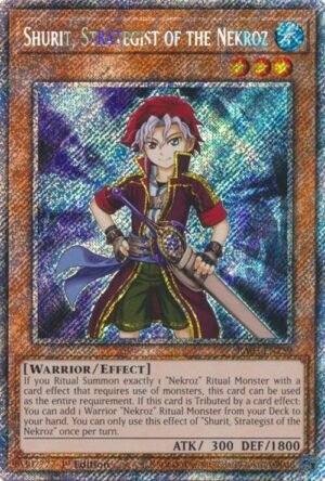 Shurit, Strategist of the Nekroz - RA03-EN259 (Platinum Secret Rare)
