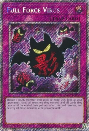 Full Force Virus - RA03-EN267 (Platinum Secret Rare)