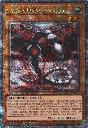 Cyber Dragon Core - RA04-EN013 (Quarter Century Secret Rare)