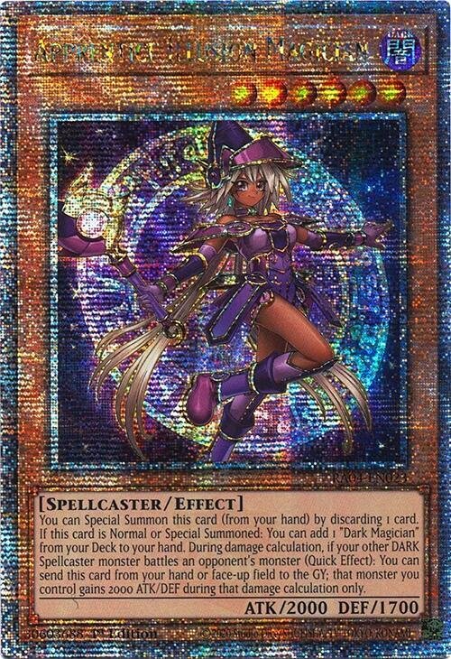 Apprentice Illusion Magician - RA04-EN023 (Quarter Century Secret Rare)