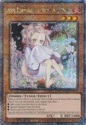Ash Blossom & Joyous Spring - RA04-EN025 (Quarter Century Secret Rare)