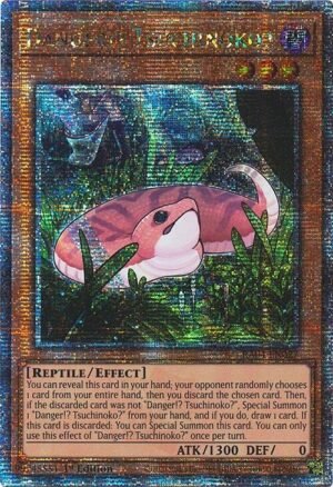 Danger!? Tsuchinoko? - RA04-EN027 (Quarter Century Secret Rare)