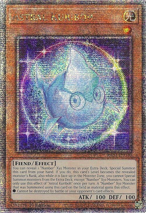 Astral Kuriboh - RA04-EN040 (Quarter Century Secret Rare)