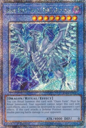 Blue-Eyes Chaos MAX Dragon - RA04-EN051 (Quarter Century Secret Rare)