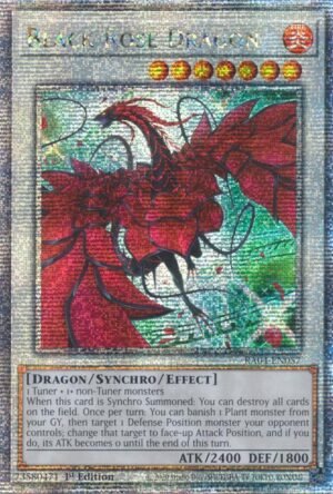 Black Rose Dragon - RA04-EN057 (Quarter Century Secret Rare)