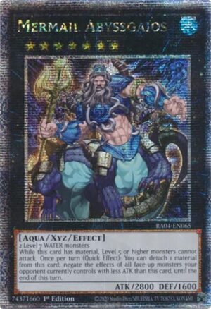 Mermail Abyssgaios - RA04-EN065 (Quarter Century Secret Rare)