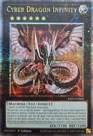 Cyber Dragon Infinity - RA04-EN068 (Quarter Century Secret Rare)