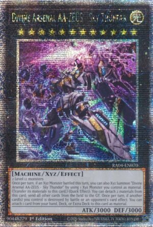 Divine Arsenal AA-ZEUS - Sky Thunder - RA04-EN070 (Quarter Century Secret Rare)