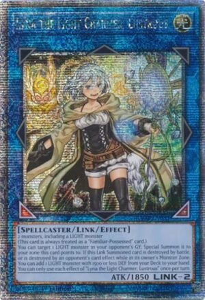 Lyna the Light Charmer, Lustrous - RA04-EN081 (Quarter Century Secret Rare)