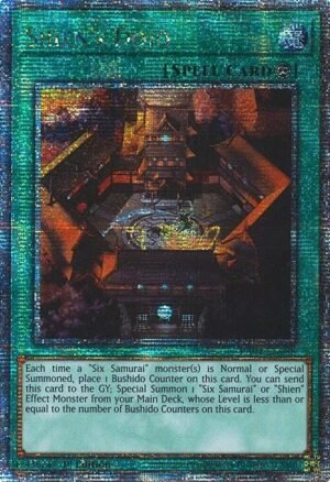 Shien's Dojo - RA04-EN088 (Quarter Century Secret Rare)