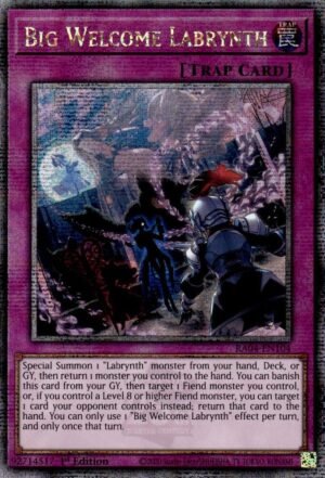 Big Welcome Labrynth - RA04-EN104 (Quarter Century Secret Rare)