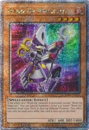 Wind-Up Magician - RA04-EN153 (Quarter Century Secret Rare)