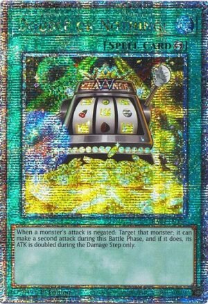 Double or Nothing! - RA04-EN156 (Quarter Century Secret Rare)
