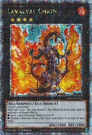 Lavalval Chain - RA04-EN162 (Quarter Century Secret Rare)