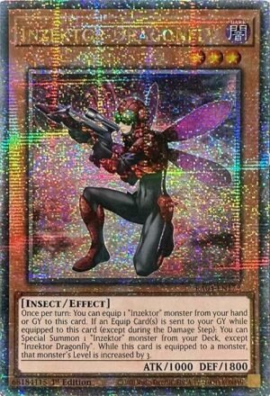 Inzektor Dragonfly - RA04-EN172 (Quarter Century Secret Rare)