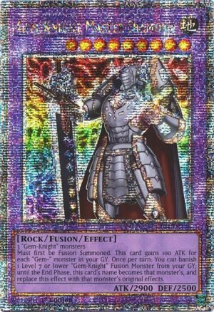 Gem-Knight Master Diamond - RA04-EN178 (Quarter Century Secret Rare)