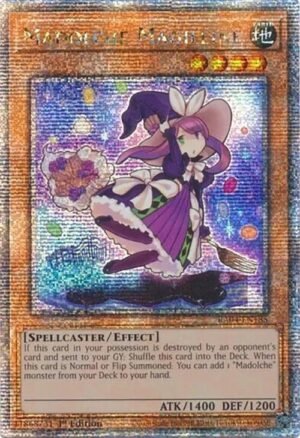 Madolche Magileine - RA04-EN185 (Quarter Century Secret Rare)