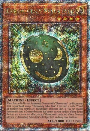 Chronomaly Nebra Disk - RA04-EN213 (Quarter Century Secret Rare)
