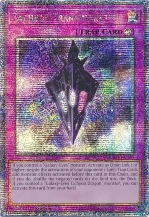 Tachyon Transmigration - RA04-EN220 (Quarter Century Secret Rare)