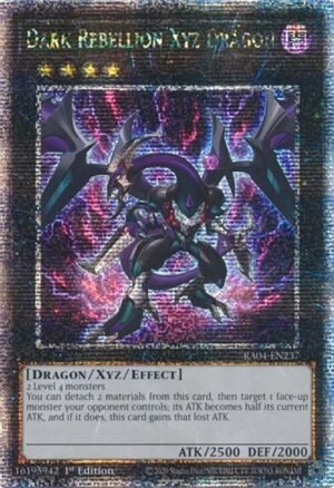 Dark Rebellion Xyz Dragon - RA04-EN237 (Quarter Century Secret Rare)