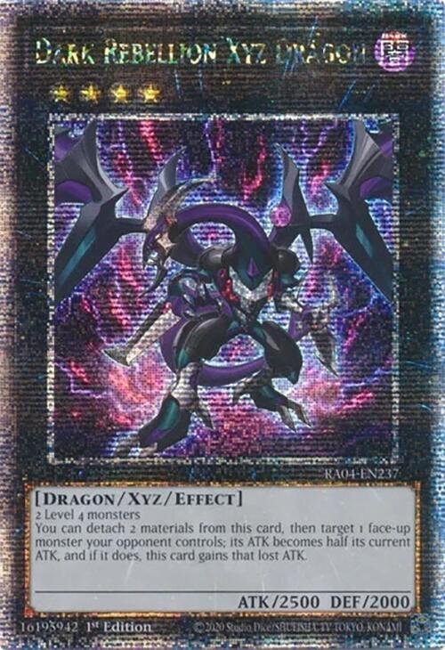 Dark Rebellion Xyz Dragon - RA04-EN237 (Quarter Century Secret Rare)