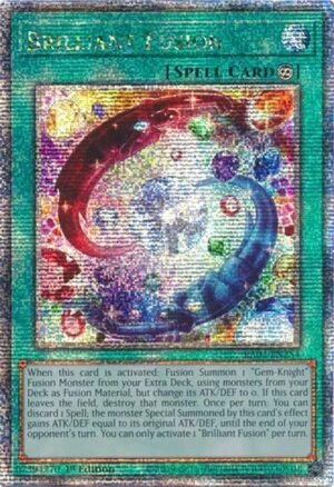 Brilliant Fusion - RA04-EN254 (Quarter Century Secret Rare)