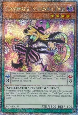 Performapal Skullcrobat Joker - RA04-EN257 (Quarter Century Secret Rare)