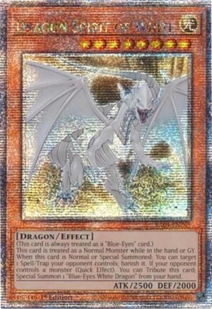 Dragon Spirit of White - RA04-EN265 (Quarter Century Secret Rare)
