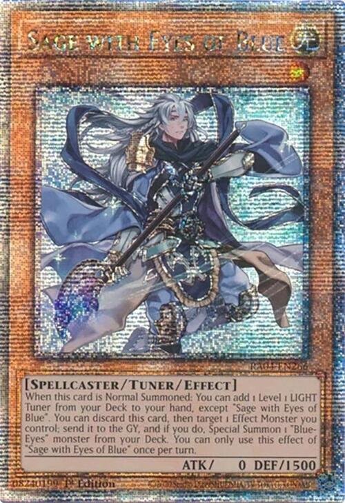 Sage with Eyes of Blue - RA04-EN266 (Quarter Century Secret Rare)