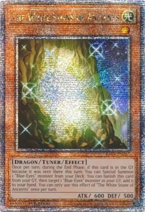 The White Stone of Ancients - RA04-EN267 (Quarter Century Secret Rare)
