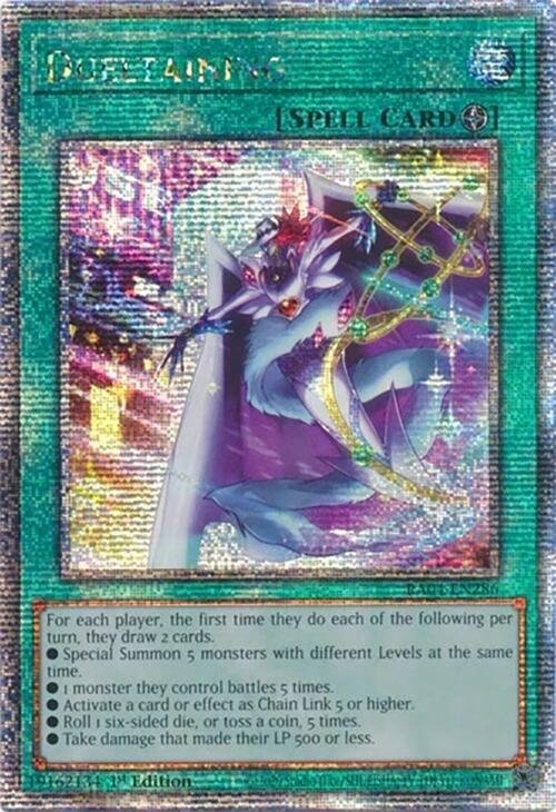 Dueltaining - RA04-EN286 (Quarter Century Secret Rare)