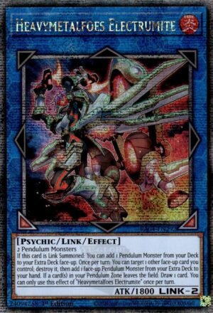Heavymetalfoes Electrumite - RA04-EN292 (Quarter Century Secret Rare)