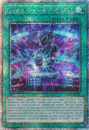 Link into the VRAINS! - RA04-EN294 (Quarter Century Secret Rare)