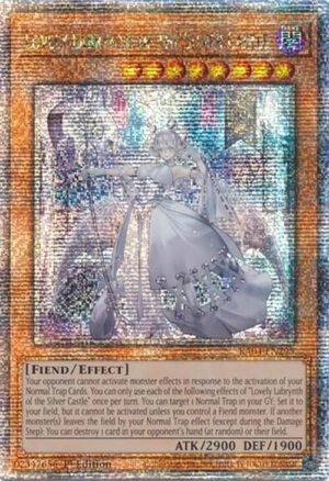 Lovely Labrynth of the Silver Castle - RA04-EN295 (Quarter Century Secret Rare)