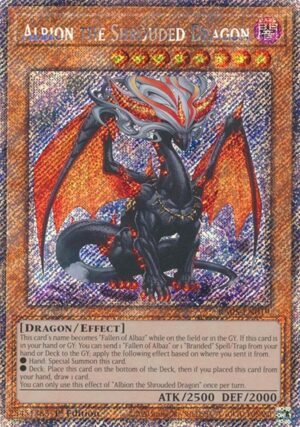 Albion the Shrouded Dragon - RA05-EN019 (Platinum Secret Rare)