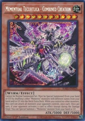 Mementoal Tecuhtlica - Combined Creation - RA05-EN029 (Secret Rare)