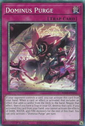 Dominus Purge (Original art) - RA05-EN150 (Collector Rare)