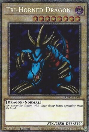 Tri-Horned Dragon - RA05-EN001 (Starlight Rare)