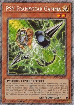 PSY-Framegear Gamma - RA05-EN006 (Platinum Secret Rare)