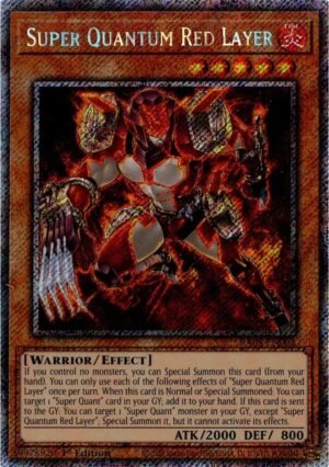 Super Quantum Red Layer - RA05-EN008 (Platinum Secret Rare)