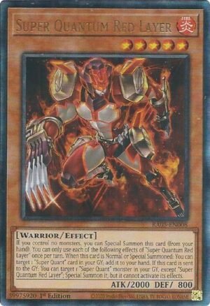 Super Quantum Red Layer - RA05-EN008 (Ultimate Rare)