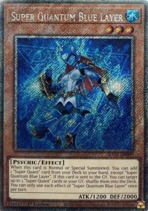 Super Quantum Blue Layer - RA05-EN009 (Platinum Secret Rare)
