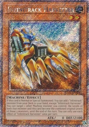 Infinitrack Harvester - RA05-EN014 (Platinum Secret Rare)