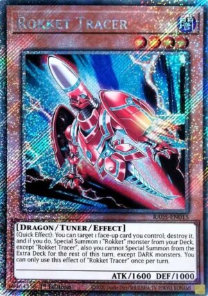 Rokket Tracer - RA05-EN015 (Platinum Secret Rare)