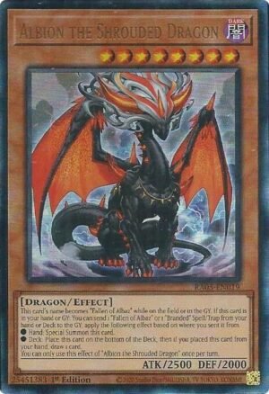 Albion the Shrouded Dragon - RA05-EN019 (Ultimate Rare)