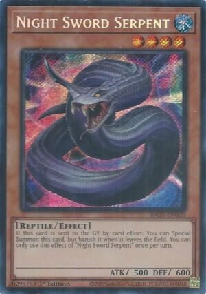 Night Sword Serpent - RA05-EN020 (Super Rare)